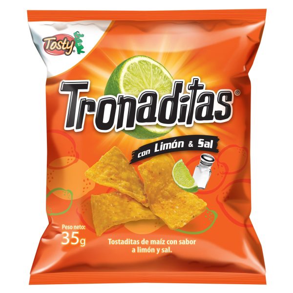 Tronaditas Tosty Snack Limón Y Sal -35 g