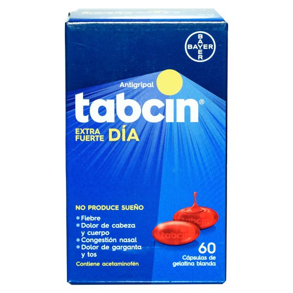 Tabcin día líquid gels CJ -60