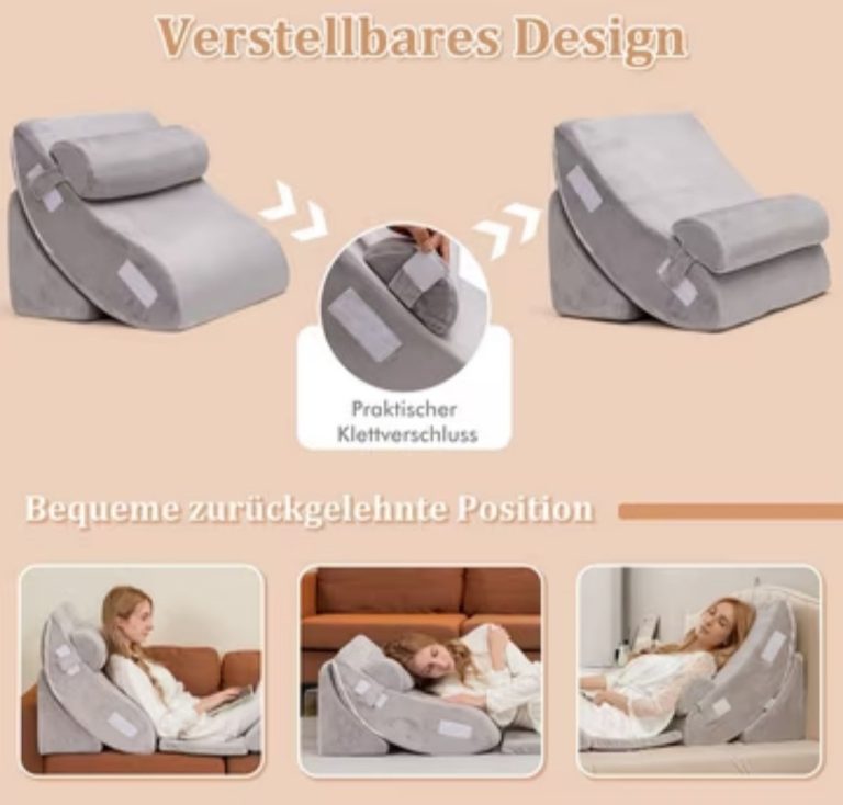 Almohadas de cuña