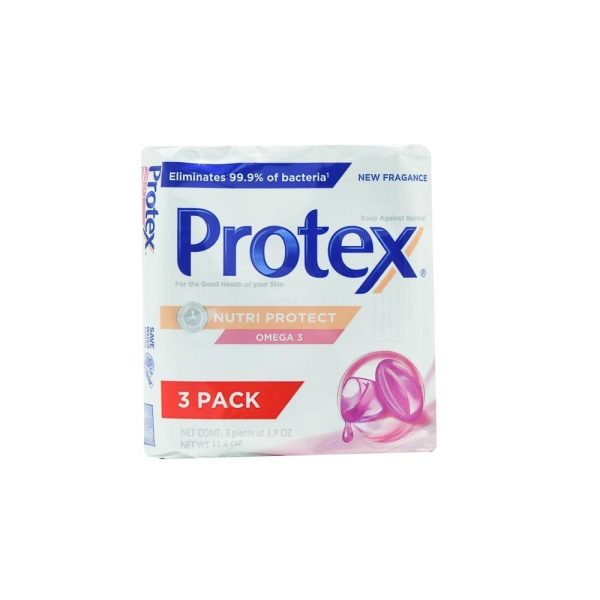 Jabón protex 3 pack omega 3