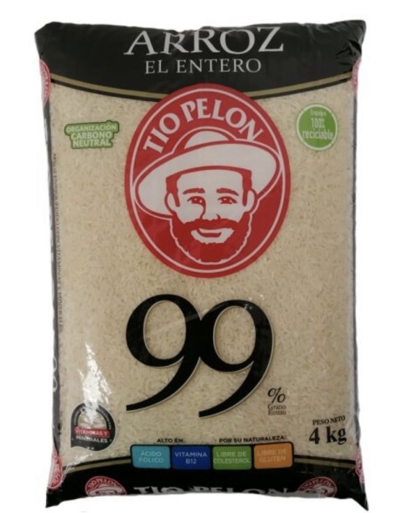 Arroz tío pelon 99% negro 4kg