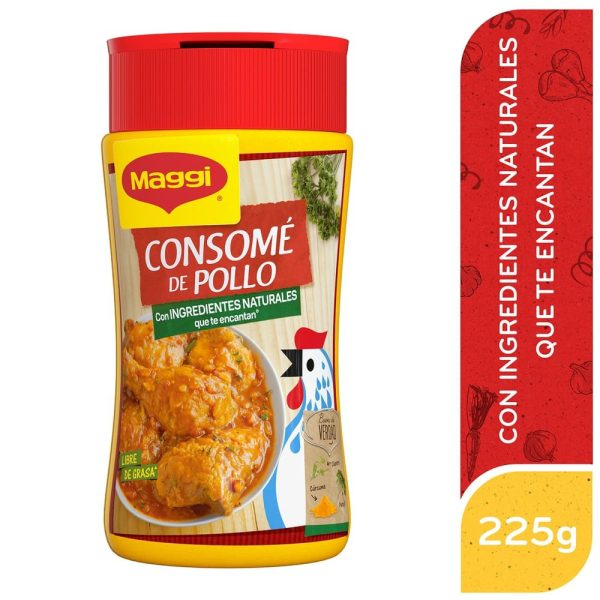 Consume de pollo frasco 225g