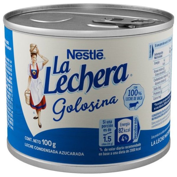 Leche condensada la lechera Nestlé golosinas 100g