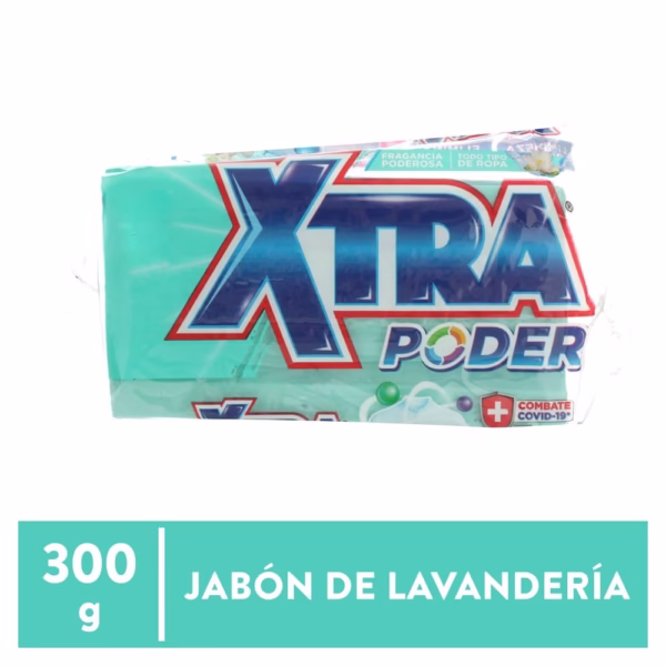 Jabón Xtra barra verde 300g