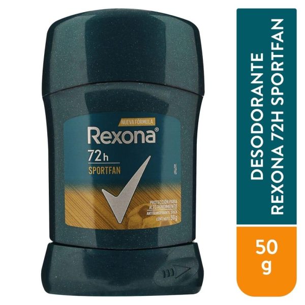 DESODORANTE REXONA BARRA HOMBRE SPORTEAN 50G