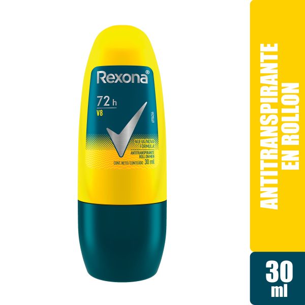 DESODORANTE REXONA ROLL-ON HOMBRECOMPACT/MINI V8 30ML