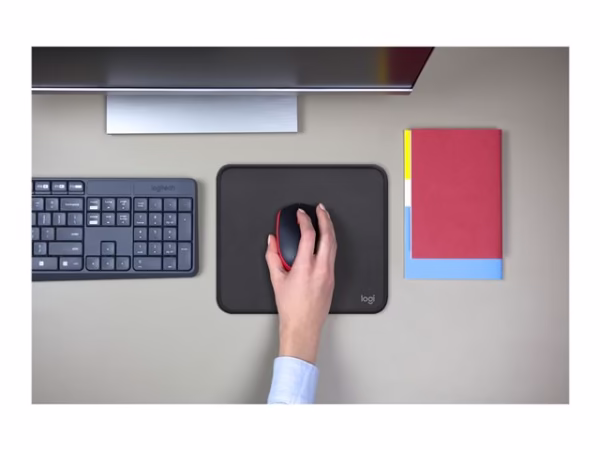 Logitech Studio Series Alfombrilla de ratón base de goma antideslizante, fácil deslizamiento, superficie resistente a salpicaduras - Imagen 2